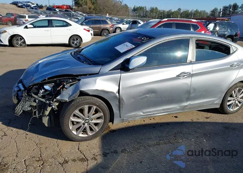 2015 Hyundai Elantra Se from USA, damaged, VIN 5NPDH4AEXFH599190